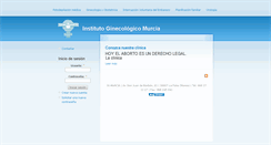 Desktop Screenshot of institutoginecologicomurcia.es